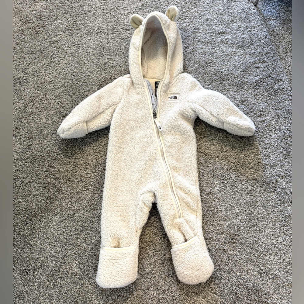 North Face Sherpa Fleece Bear Suit